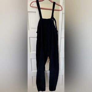 Lucy and Yak navy corduroy overalls